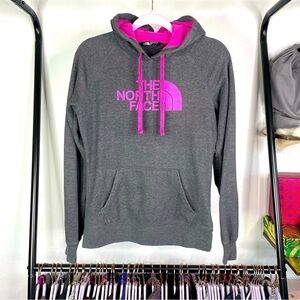 THE North Face Gray Graphic Hoodie